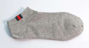 Womens 4 Pairs Gray Ankle Socks 9 11 Low Cut Cotton casual  