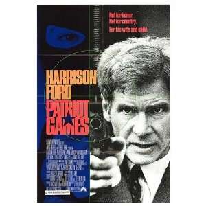 Patriot Games Original Movie Poster, 27 x 40 (1992)  