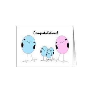  Adopted Three Boys Congratulations Card Health & Personal 