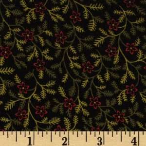  43 Wide Masterworks Vines Rose/Green Fabric By The Yard 