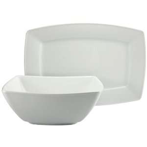   Completer/Serving Set, Carrere Classic White Decor