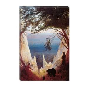  Chalk Cliffs of Rugen, 1818 by Caspar David Friedrich 