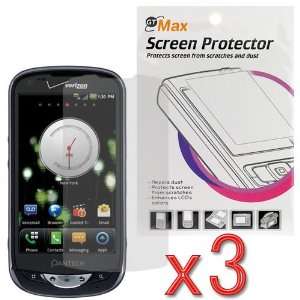 Set of 3 Clear LCD Screen Protector Film Guard for Verizon 