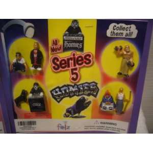   SERIES #5 FOLZ 7 FIGURES ON VENDING MACHINE CARD MIP 