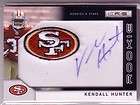 2011 ROOKIES/STARS KENDALL HUNTER #284 RC PATCH/AUTO #/