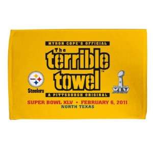   Going to Super Bowl XLV Terrible Towel 
