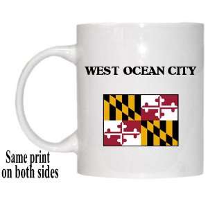   US State Flag   WEST OCEAN CITY, Maryland (MD) Mug 