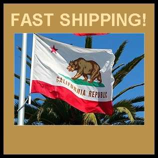 CALIFORNIA State Flag 3x5 3 x 5 foot   NEW Republic CA  