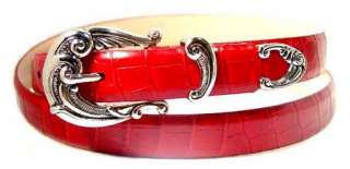 SK WN 103RD Red Brighton Leather Belt Unisex  
