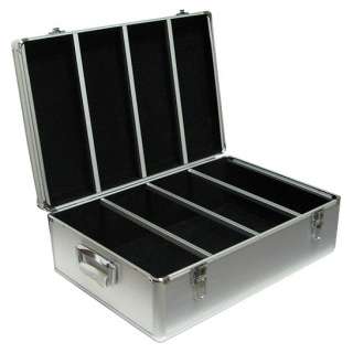 The 900 CD and DVD Carry Case is 4 compartments wide with a strong 