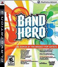   PS3 Band Hero Guitar Hero Game NEW Sealed 047875959514  