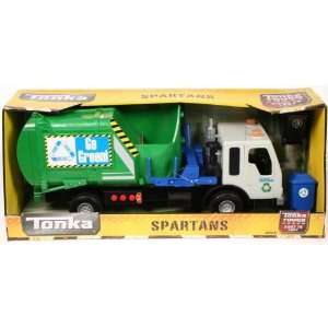  Tonka Tough Spartans Recycle Garbage Truck Battery Powered 