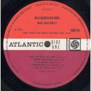  IN A GADDA DA VIDA LP (VINYL) UK ATLANTIC 1968 IRON 