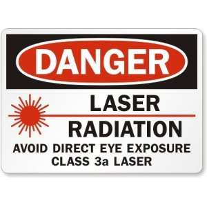  Danger Laser Radiation Avoid Direct Eye Exposure Class 3A 