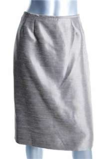 Kasper NEW Cape Cod Beige Metallic A line Skirt Sale 16  