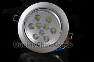 Warm white LED Ceiling Spot Light Bulb Power9x1W LED Lumens 
