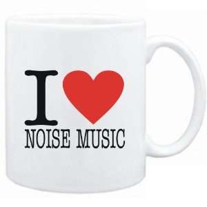  Mug White  I LOVE Noise Music  Music