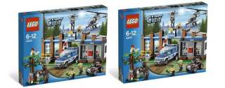 NEW LEGO 4440   LEGO City Forest Police Stations w/Helicopter & 5 