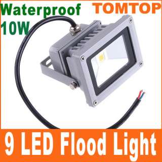 10W LED Flood Light Indoor Outdoor Pure White AC 85 264  