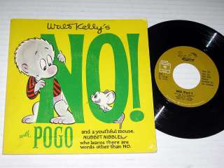 45 rpms w/BOOKLET Walt Kellys POGO No Pt. 1&2 COLUMBIA  