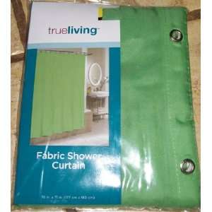  Green Fabric Shower Curtain