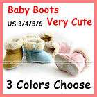Unisex Infant Toddler Baby Shoes Fur Wint
