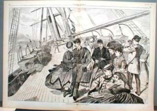 1867 Winslow Homer Homeward Bound Ocean Navigation  