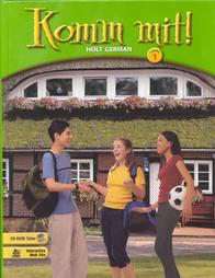 Komm Mit German Level 1 by George Winkler 2002, Hardcover, Student 