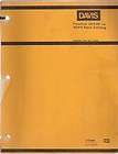 Davis Fleetline 30+4B & 40+4B Trencher Parts Manual