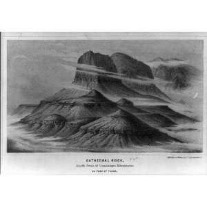   Rock,landforms,south peak,Guadalupe Mountains,El Paso Co,Texas,TX,1856