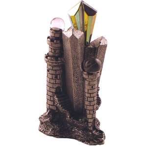    Rawcliffe Pewter Crystal Keep Castle Figurine Toys & Games