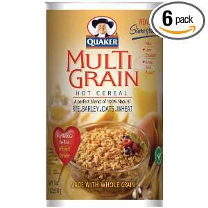 Quaker Multigrain Hot Cereal, 18 Ounce Packages (Pack of 6)  