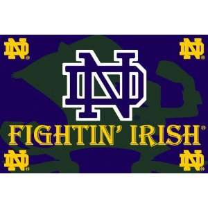  Notre Dame Fighting Irish 4 x 6 Area Rug Sports 