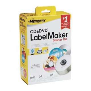 Memorex CD/DVD LabelMaker Labeler Starter Kit  