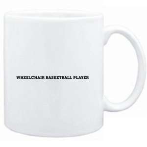 Mug White  Wheelchair Basketball Player SIMPLE / BASIC  Sports 