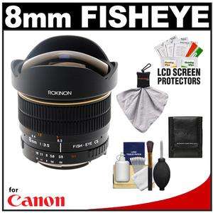 Rokinon 8mm f/3.5 Aspherical Fisheye Manual Focus Lens (for Canon EOS 