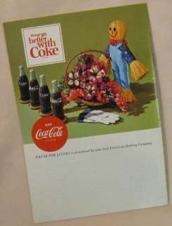 PAUSE For Living COKE COCA COLA Magazine Spring 1966  