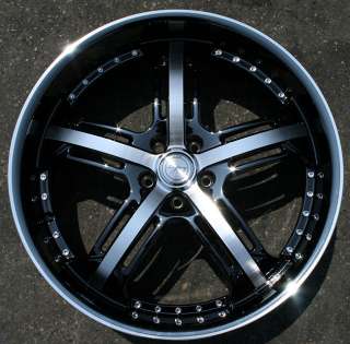 LEGACY 503 22 ONYX RIMS WHEELS MERCEDES GL450 GL550  