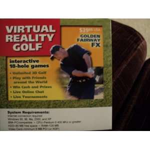Virtual Reality Golf Golden Fairway FX (Interactive 18 Hole Games)