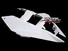 WHITE KTM QUAD 450 505 525 SX XC WHITE FRONT PLASTIC CENTER FENDER 