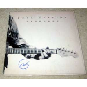  ERIC CLAPTON autographed SLOWHAND record  Everything 
