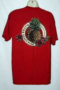 Pineapplee Willys Bar Shirt Panama City Beach Tiki L  