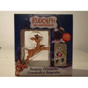  Rudolph the Red Nosed Reindeer Clarice Ornament with Mini 