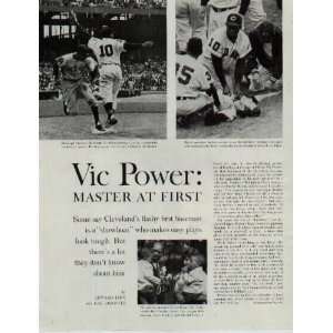 VIC POWER Master At First, by Edward Linn and Hal Lebovitz. Some say 