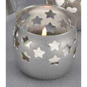  STARS VOTIVE CUP, NICKEL PLATED.