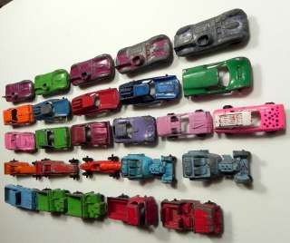 LOT 26 VINTAGE TOOTSIETOY DIECAST VEHICLES SPORTS CARS DRAGSTERS HOT 