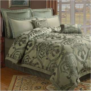 Wildon Home 1019Brompton Sage 8 Piece Comforter Set King 86797 