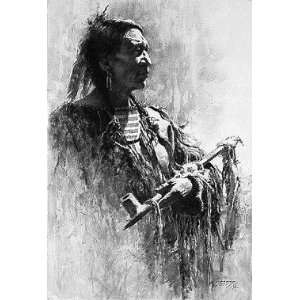  Howard Terpning Profile Of Wisdom Limited Edition Print 