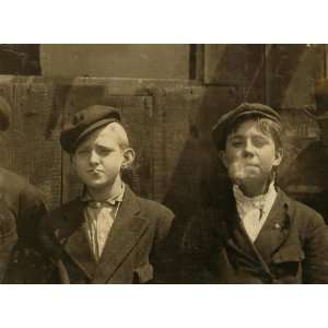  1910 child labor photo A.M. Mon. May 9, 1910. Newsies at 