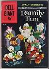 Dell Giant #38 VG 4.0 Walt Disney Donald Duck Family Fun 1960